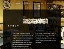 Tablet Screenshot of anewvino.com